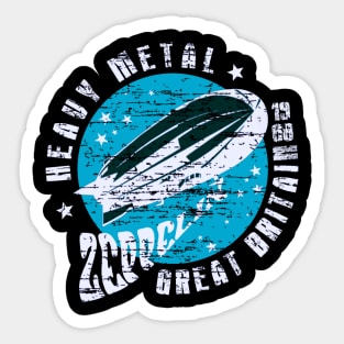 Vintage heavy metal Sticker